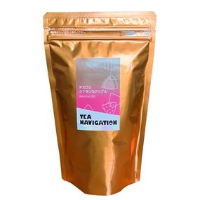 TEA NAVIGATION デカフェ 紅茶 ティーバッグ スタンドパック ２５包入 シナモン&アップル 【ノンカフェイン・ギフト】