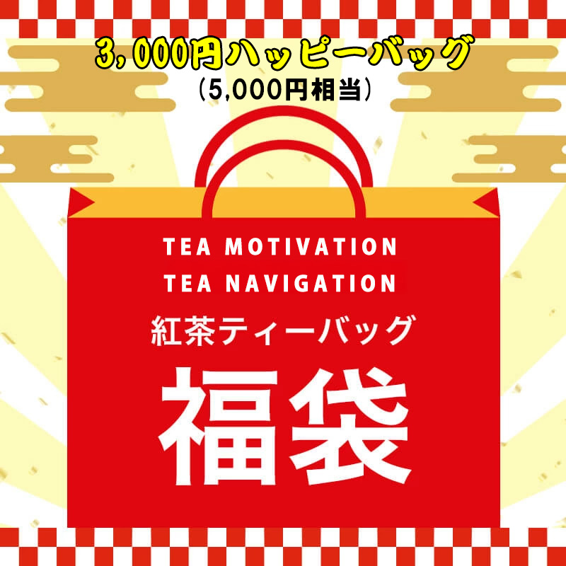 TEA MOTIVATION TEA NAVIGATION 紅茶 ティーバッグ 2025年 福袋・福箱（ハッピーバッグ）3,000円ギフトセット